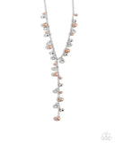 Noble Notion - Brown Necklace - Paparazzi Accessories Necklace Bedazzle Me Pretty Mobile Fashion Boutique