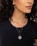 November Birthstone Beauty - Orange Necklace - Paparazzi Accessories Necklace Bedazzle Me Pretty Mobile Fashion Boutique
