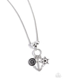 Nuanced Nautical - Black Necklace - Paparazzi Accessories Necklace Bedazzle Me Pretty Mobile Fashion Boutique