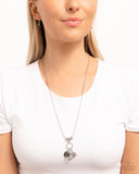 Nuanced Nautical - Black Necklace - Paparazzi Accessories Necklace Bedazzle Me Pretty Mobile Fashion Boutique