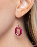 Nuanced Nightlife - Pink Necklace - Paparazzi Accessories Necklace Bedazzle Me Pretty Mobile Fashion Boutique