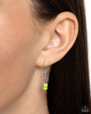 Oceanic Obligato - Green Necklace - Paparazzi Accessories Necklace Bedazzle Me Pretty Mobile Fashion Boutique