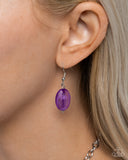 Offbeat Ofrenda - Purple Necklace - Paparazzi Accessories Necklace Bedazzle Me Pretty Mobile Fashion Boutique