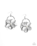 One of a Kind Charisma - Silver Earrings - Paparazzi Accessories Earrings Bedazzle Me Pretty Mobile Fashion Boutique