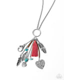Open-Minded Opulence - Pink Lanyard - Paparazzi Accessories Lanyard Bedazzle Me Pretty Mobile Fashion Boutique