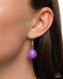 Opulent Opacities - Purple Necklace - Paparazzi Accessories Necklace Bedazzle Me Pretty Mobile Fashion Boutique