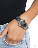 Order of the Arrow - Silver Bracelet - Paparazzi Accessories Bracelet Bedazzle Me Pretty Mobile Fashion Boutique