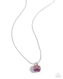 Ornamental Occupation - Pink Necklace - Paparazzi Accessories Necklace Bedazzle Me Pretty Mobile Fashion Boutique