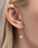 Padlock Possession - Pink Necklace - Paparazzi Accessories Necklace Bedazzle Me Pretty Mobile Fashion Boutique