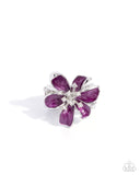 Painted Party - Purple Ring - Paparazzi Accessories Ring Bedazzle Me Pretty Mobile Fashion Boutique