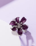 Painted Party - Purple Ring - Paparazzi Accessories Ring Bedazzle Me Pretty Mobile Fashion Boutique