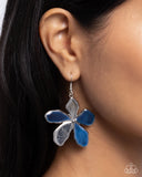 Painted Promotion - Blue Earrings - Paparazzi Accessories Earrings Bedazzle Me Pretty Mobile Fashion Boutique