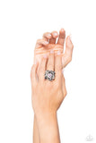 Pampered Petals - Purple Ring - Paparazzi Accessories Ring Bedazzle Me Pretty Mobile Fashion Boutique