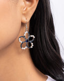 Paramount Pearls - Blue Earrings - Paparazzi Accessories Earrings Bedazzle Me Pretty Mobile Fashion Boutique