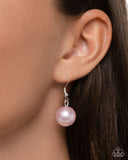 Park Avenue Pearls - Pink Necklace - Paparazzi Accessories Necklace Bedazzle Me Pretty Mobile Fashion Boutique