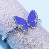 Particularly Painted - Blue Bracelet - Paparazzi Accessories Bracelet Bedazzle Me Pretty Mobile Fashion Boutique