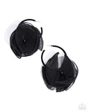 Passionate Promenade - Black Earrings - Paparazzi Accessories Earrings Bedazzle Me Pretty Mobile Fashion Boutique