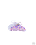 Pastel Pattern - Multi Hair Clip - Paparazzi Accessories Hair Clip Bedazzle Me Pretty Mobile Fashion Boutique