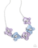 Pastel Pizzazz - Purple Necklace - Paparazzi Accessories Necklace Bedazzle Me Pretty Mobile Fashion Boutique