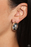 Patterned Past - Silver Earrings - Paparazzi Accessories Earrings Bedazzle Me Pretty Mobile Fashion Boutique