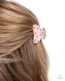 Patterned Program - Multi Hair Clip - Paparazzi Accessories Hair Clip Bedazzle Me Pretty Mobile Fashion Boutique