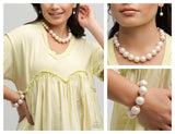 Pearl Platoon - Complete Look  - Paparazzi Accessories Bedazzle Me Pretty Mobile Fashion Boutique