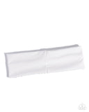 Pearl Prelude - White Headband - Paparazzi Accessories Bedazzle Me Pretty Mobile Fashion Boutique