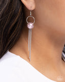 Pearl Promotion - Pink Earrings - Paparazzi Accessories Earrings Bedazzle Me Pretty Mobile Fashion Boutique