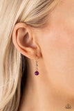 Pearlicious Pop - Purple Necklace - Paparazzi Accessories Necklace Bedazzle Me Pretty Mobile Fashion Boutique