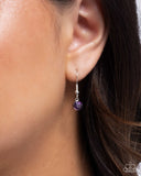 Perennial Promise - Purple Necklace - Paparazzi Accessories Necklace Bedazzle Me Pretty Mobile Fashion Boutique