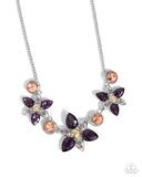 Perennial Promise - Purple Necklace - Paparazzi Accessories Necklace Bedazzle Me Pretty Mobile Fashion Boutique
