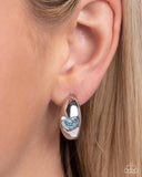 Perfect Point - Blue Earrings - Paparazzi Accessories Earrings Bedazzle Me Pretty Mobile Fashion Boutique