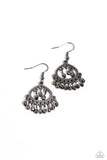 Persian Persuasion - Black Earrings - Paparazzi Accessories Earrings Bedazzle Me Pretty Mobile Fashion Boutique
