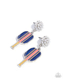 Pickleball Game - Multi Post Earrings - Paparazzi Accessories Post Earrings Bedazzle Me Pretty Mobile Fashion Boutique