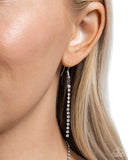 Piercing Passion - White Necklace - Paparazzi Accessories Necklace Bedazzle Me Pretty Mobile Fashion Boutique