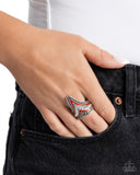 Piquant Promise - Red Ring - Paparazzi Accessories Ring Bedazzle Me Pretty Mobile Fashion Boutique