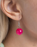 Playful Past - Pink Necklace - Paparazzi Accessories Necklace Bedazzle Me Pretty Mobile Fashion Boutique