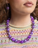 Plentiful Pearls - Purple Necklace - Paparazzi Accessories Necklace Bedazzle Me Pretty Mobile Fashion Boutique