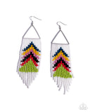 Pointed Promotion - Multi Earrings - Paparazzi Accessories Earrings Bedazzle Me Pretty Mobile Fashion Boutique