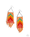 Pointed Promotion - Yellow Earrings - Paparazzi Accessories Earrings Bedazzle Me Pretty Mobile Fashion Boutique