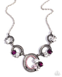 Polished Perch - Pink Necklace - Paparazzi Accessories Necklace Bedazzle Me Pretty Mobile Fashion Boutique