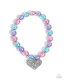 Polished Promise - Purple Bracelet - Paparazzi Accessories Bracelet Bedazzle Me Pretty Mobile Fashion Boutique