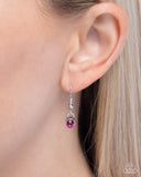 Poodle Pizzazz - Pink Necklace - Paparazzi Accessories Necklace Bedazzle Me Pretty Mobile Fashion Boutique