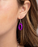 Popularity Contest - Purple Necklace - Paparazzi Accessories Necklace Bedazzle Me Pretty Mobile Fashion Boutique