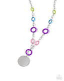 Popularity Contest - Purple Necklace - Paparazzi Accessories Necklace Bedazzle Me Pretty Mobile Fashion Boutique