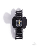 Precise Pearls - Black Hair Clip - Paparazzi Accessories Hair Clip Bedazzle Me Pretty Mobile Fashion Boutique