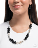 Presto Pearls - Black Necklace - Paparazzi Accessories Necklace Bedazzle Me Pretty Mobile Fashion Boutique