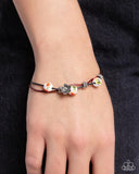 Pridefully Painted - Red Bracelet - Paparazzi Accessories Bracelet Bedazzle Me Pretty Mobile Fashion Boutique