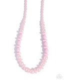 Princess Avenue - Pink Necklace - Paparazzi Accessories Necklace Bedazzle Me Pretty Mobile Fashion Boutique