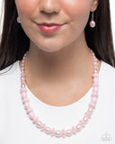 Princess Avenue - Pink Necklace - Paparazzi Accessories Necklace Bedazzle Me Pretty Mobile Fashion Boutique